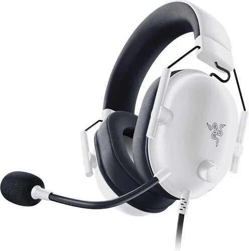 Razer Blackshark V2 X Casque Avec fil Arceau Jouer Noir, Blanc - Neuf