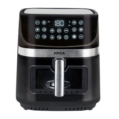 Friteuse a air - JOCCA - 2352 - 9L - 2 Résistances Chauffant - 30,5x38,5x35 cm