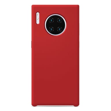 Coque silicone unie Soft Touch Rouge compatible Huawei Mate 30 Pro