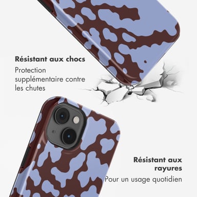 Selencia Coque arrière Vivid avec MagSafe pour Apple iPhone 14 - Moo'd Lavender Glow