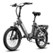 Vélo électrique urbain FAFREES F20 Flex avec batterie 36 V 20 Ah / 100 km d'autonomie, capteur de couple - noir