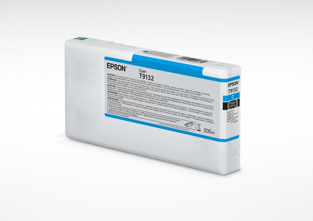 Epson T9132 Cyan Ink Cartridge (200ml) - Neuf
