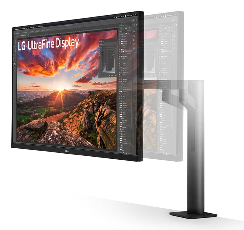 LG 32UN880K-B écran plat de PC 80 cm (31.5 ) 3840 x 2160 pixels 4K Ultra HD LCD Noir - Neuf