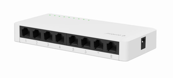 Gembird NSW-G8-01 commutateur réseau Non-géré Gigabit Ethernet (10/100/1000) Blanc