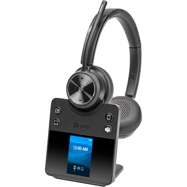 HP Poly Micro-casque Poly Savi 7420 Office stéréo DECT 1 880-1 900 MHz certifié Microsoft Teams - Neuf Noir - vue 2