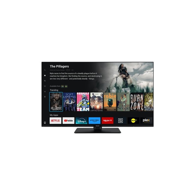 TV intelligente Panasonic TB50W61AEZ 4K Ultra HD 50 LED DVB T2 DVB S2 - vue 4