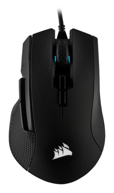 Corsair IRONCLAW RGB USB Tipo-A 18000 DPI ratón para diestros