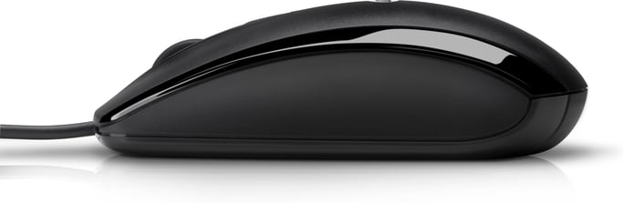 Ratón con cable HP X500 Negro Forma curvada que sigue la curva natural de la mano Para usuarios diestros y zurdos E5E76AA