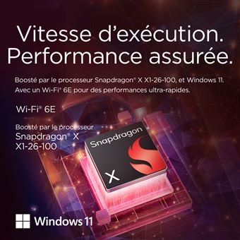 IdeaPad Slim 3 15Q8X10 15 3 WUXGA Copilot+ Snapdragon X RAM SSD - vue 6
