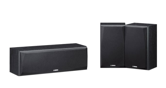 Yamaha NS-P51 Set di diffusori home cinema nero a 2.1 canali da 50W