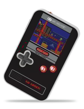 La mia sala giochi - Console portatile GO Gamer - Rosso/Nero