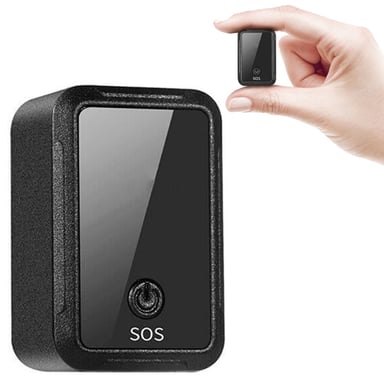 Mini Traceur GPS Tracker Gprs Micro Espion GSM Rappel Automatique Sos Noir YONIS