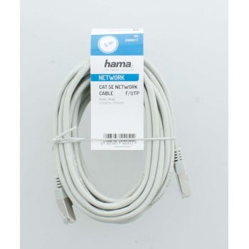 Hama 00200917 Cavo di rete grigio 5 m Cat5e F/UTP (FTP)