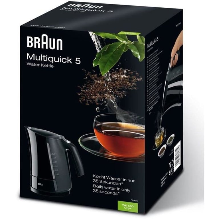 Bouilloire Électrique Braun WK500BK - vue 5