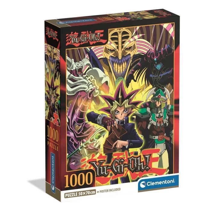 CLEMENTONI - Compact 1000 pieces - Yu-Gi-Oh! - Neuf