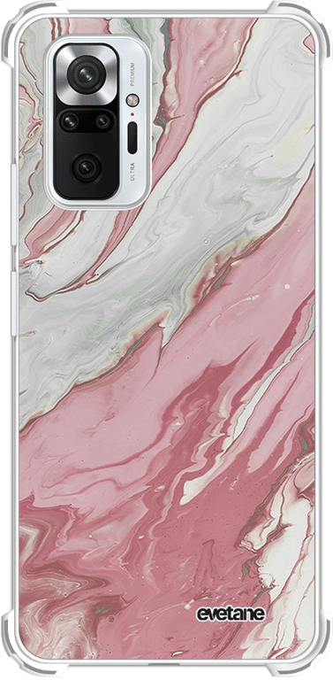 Evetane Coque Xiaomi Redmi Note 10 Pro anti-choc souple angles renforcés transparente Motif Mercure