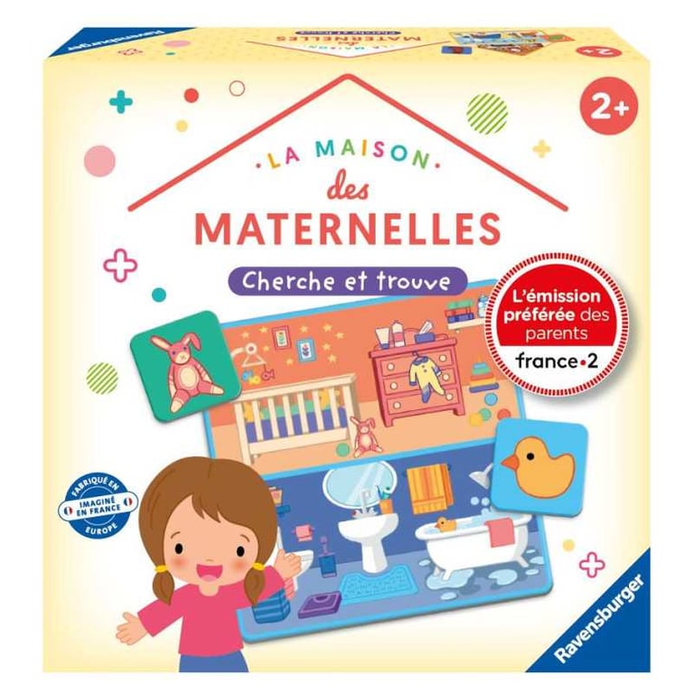Jeu Éducatif Ravensburger Cherche Et Trouve – La Maison Des Maternelles 2 Ans+ - vue 8