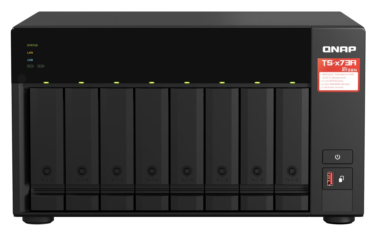 QNAP TS - vue 2