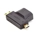 D2 Diffusion D2ADPMICROMINIScambiatore di genere del cavo HDMI Tipo A (Standard) Mini-HDMI + Micro-HDMI Nero