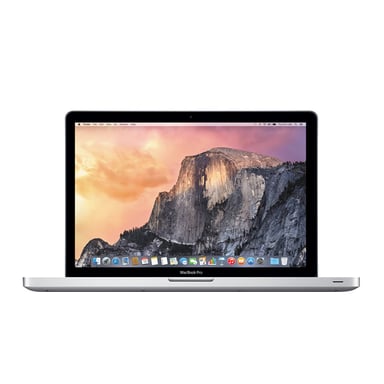 MacBook Pro Core i7 (2011) 15.4', 2 GHz 128 Go 8 Go Intel HD Graphics 3000, Argent - QWERTY - Espagnol