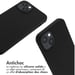 imoshion Coque en silicone avec cordon pour iPhone 14 Plus - Noir