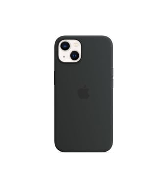 APPLE Coque Silicone pour iPhone 13 avec MagSafe - Midnight