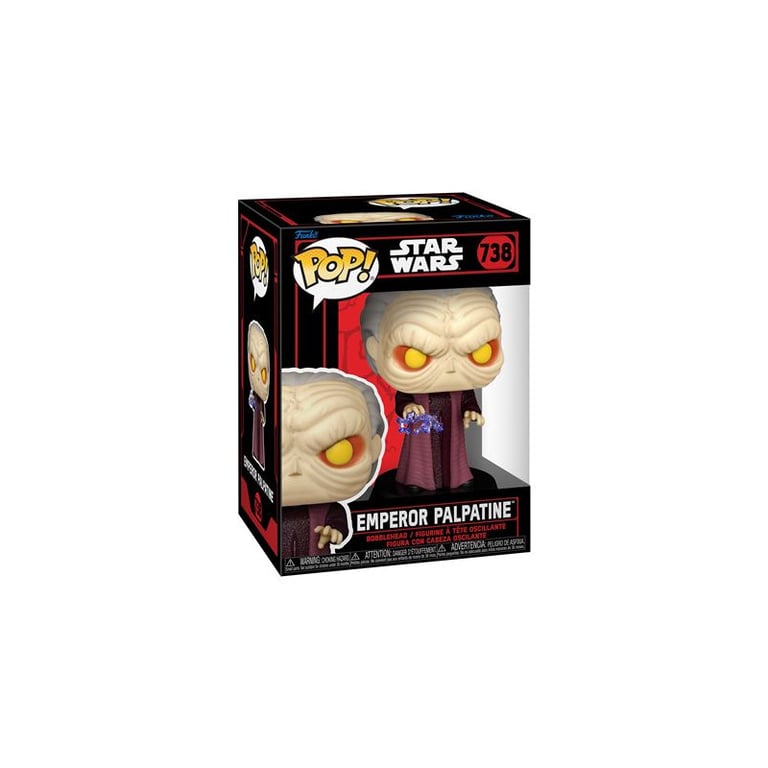 Funko Figurine Pop Star Wars Empereur Palpatine - vue 2