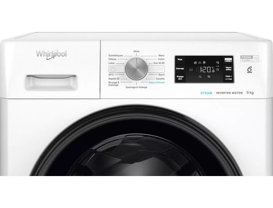 Lave-Linge Whirlpool FFBNA9269BVFR – 9kg, 1200trs/min, Classe A - vue 7