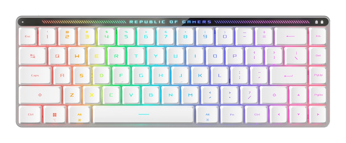 ASUS ROG Falchion RX Low Profile Clavier gamer USB RGB QWERTY US - vue 8