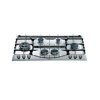 Hotpoint PHN 962 TS/IX/HA Piano cottura a gas incassato 90 cm 6 bruciatori