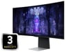 Samsung G85SB écran plat de PC 86,4 cm (34'') 3440 x 1440 pixels UltraWide Quad HD OLED Argent