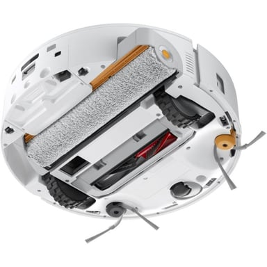 Qrevo Curv 2 FlowX - ROBOROCK Robot Aspirapolvere e Lavapavimenti, Bianco