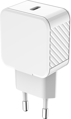 Chargeur USB C 65W Power Delivery GaN Blanc Bigben