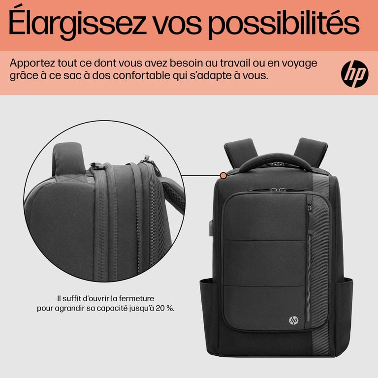HP Housse ordinateur 6B8Y1AA - vue 5