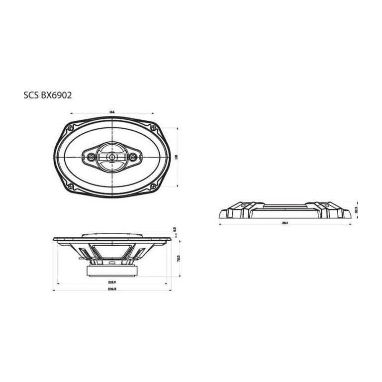 Haut parleurs Sencor SCS BX6902 - vue 4