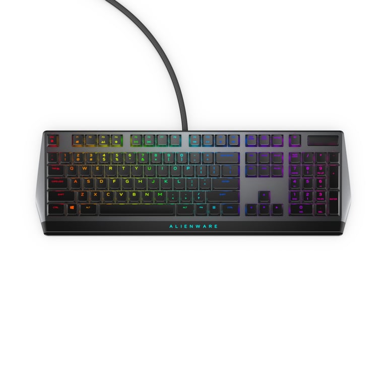 Alienware AW510K clavier Jouer USB Noir, Gris - Neuf