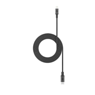 mophie 409903200 câble Lightning 1,8 m Noir