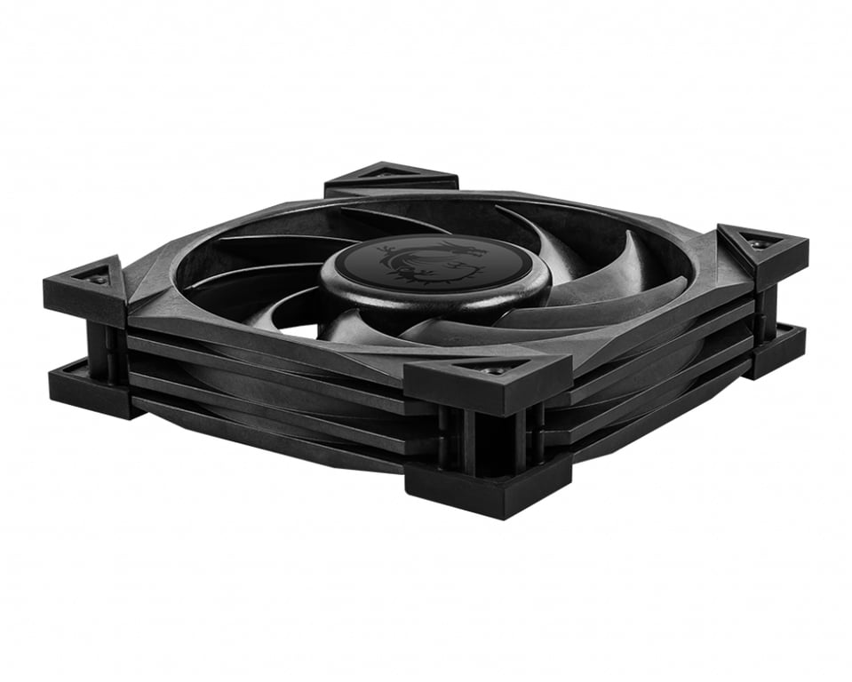 MSI MEG SILENT GALE P12 système de refroidissement d'ordinateur Boitier PC Ventilateur 12 cm Neuf - vue 2