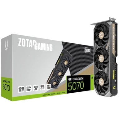 Zotac GAMING GeForce RTX 5070 SOLID NVIDIA 12 Go GDDR7