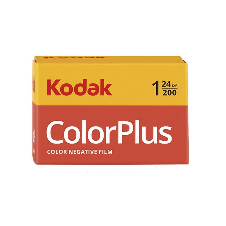KODAK Pack 1 x Pellicule Kodak Color Plus 200 ISO - Format 135 - 35 mm - 24 poses - Neuf