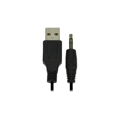 Mini Altavoces MCL - RMS Alimentación USB - Negro - 4W