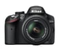 Nikon D3200 + Kit fotocamera reflex AF-S DX NIKKOR 18-55 mm 24,2 MP CMOS 6016 x 4000 pixel Nero