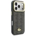 Étui Lacoste PVC Blend Stand pour iPhone 17 Pro, marron