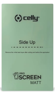 Celly PROFILM20M protector de pantalla o trasero para teléfono móvil Protector de pantalla mate Universal 20 pieza(s)