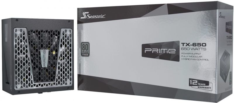 Alimentatore per PC SEASONIC PRIME-TX-650 TITANIUM