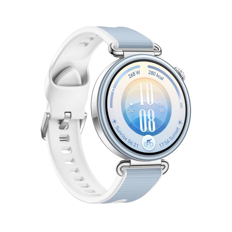 Montre connectée Huawei Watch GT 7 41 mm Bluetooth acier inoxydable avec bracelet en fluoroélastomère et - vue 4