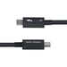 StarTech.com Câble Thunderbolt 5 de 50cm, 80Gbps/Jusqu'à 120Gbps, 240W PD, 8K 60Hz, Câble Thunderbolt Certifié, Compatible avec Thunderbolt 4/USB4/USB-C
