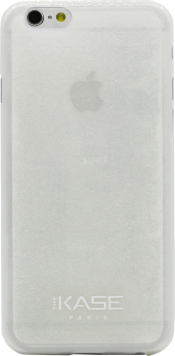 Coque en pailletée slim pour Apple iPhone 6/6s 0,9mm, Blanc transparent