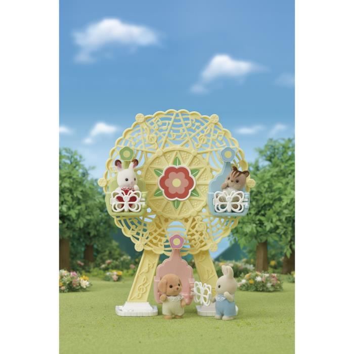 Sylvanian Family 5333 : La grande roue et Milo le bébé caniche Epoch d'enfance - vue 4