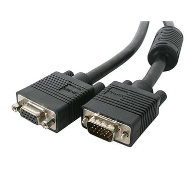 StarTech.com Cable de extensión VGA coaxial de 1,8 m para pantalla de alta resolución - HD15 - M/F
